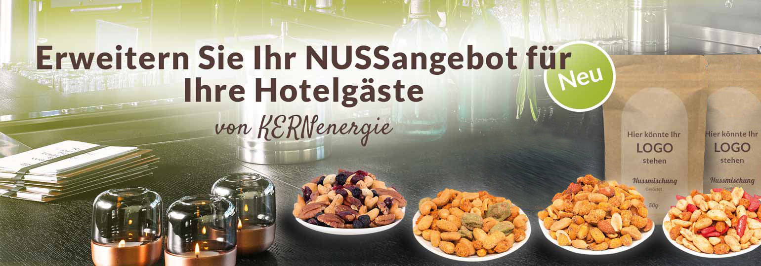 Erweitern Sie Ihr NUSSangebot für Ihre Hotelgäste