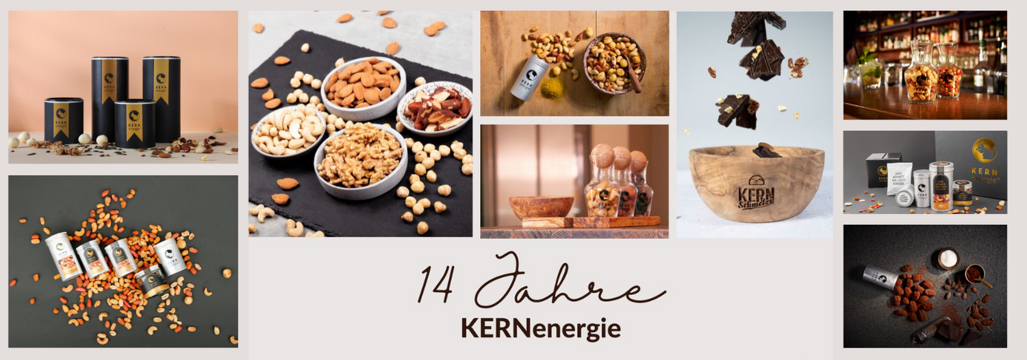 14 Jahre KERNenergie - Nüsse und Schokolade frisch produziert