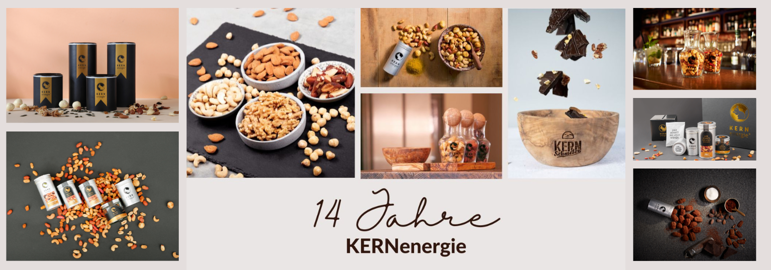 14 Jahre KERNenergie - Nüsse und Schokolade frisch produziert