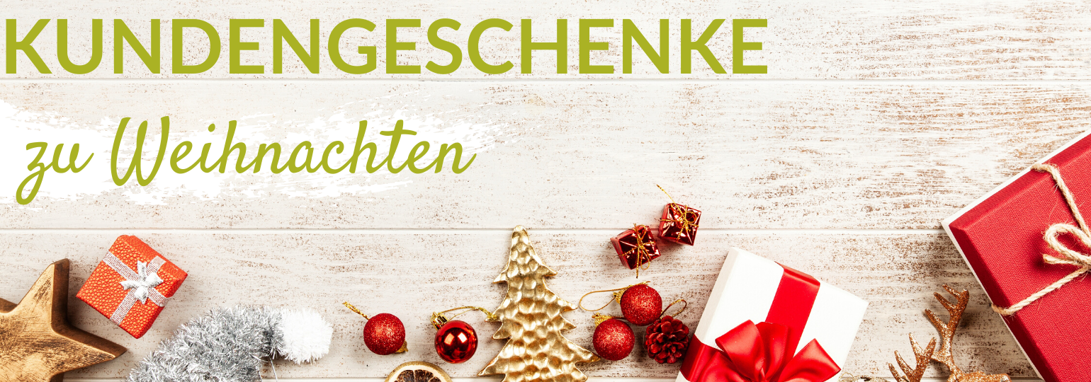 Kundengeschenke zu Weihnachten