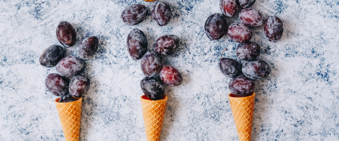 Veganes Zwetschgeneis von den Hahnertwins