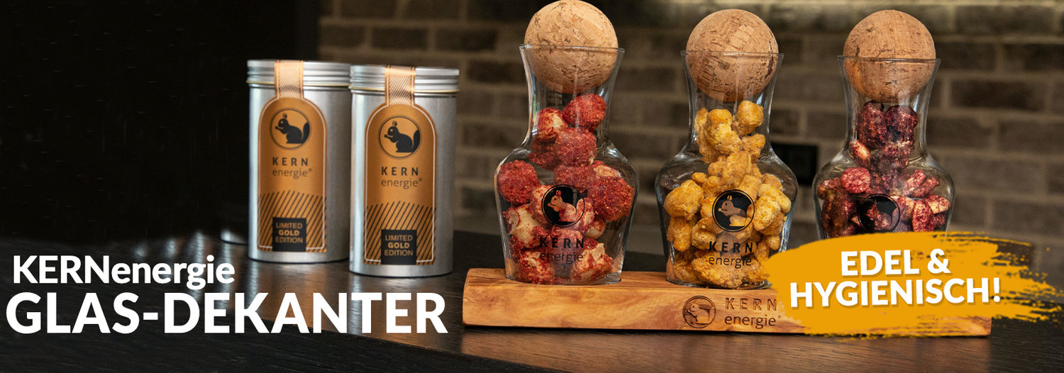 Lebensmittelhygiene in Ihrem Hotel mit den KERNenergie Glasdekantern: Edel und hygienisch