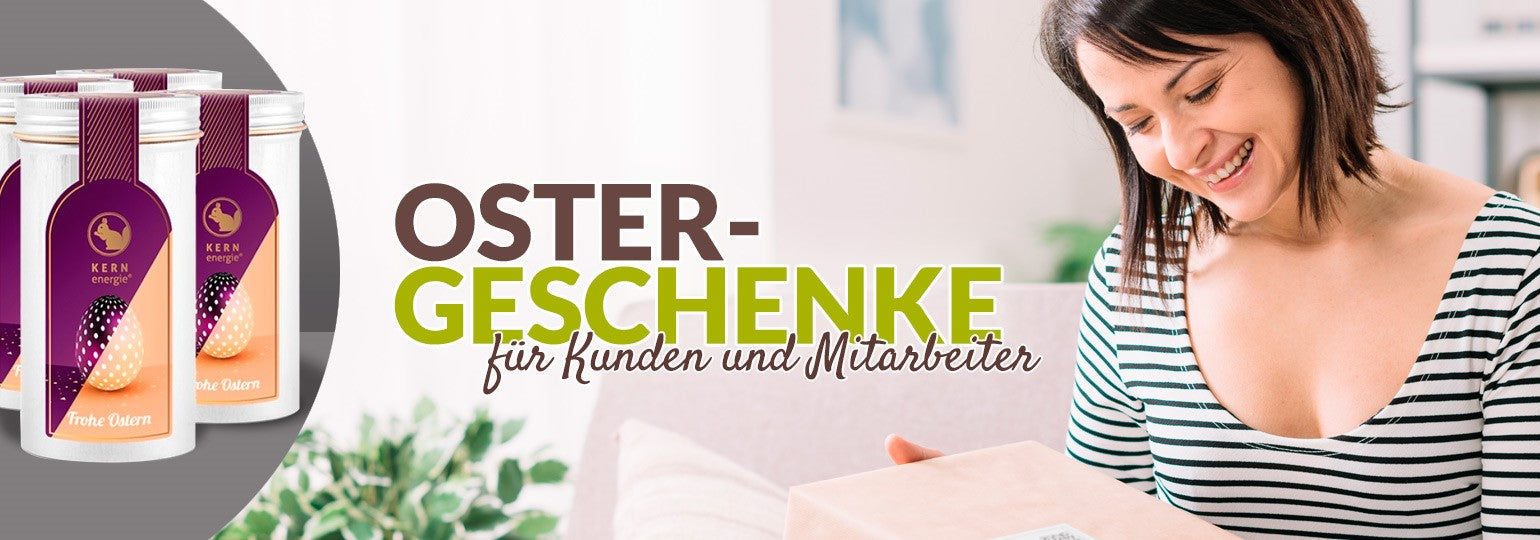 Personalisierte Ostergeschenke mit eigenem Firmenlogo