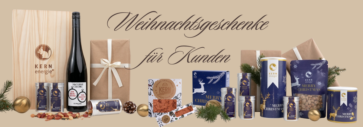 Weihnachtsgeschenke für Kunden – kleine Werbegeschenke und personalisierte Kundengeschenke mit Logo