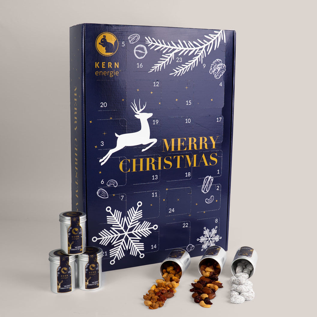 Klassik Adventskalender 2025 - Exklusive Nüsse & Nussmischungen