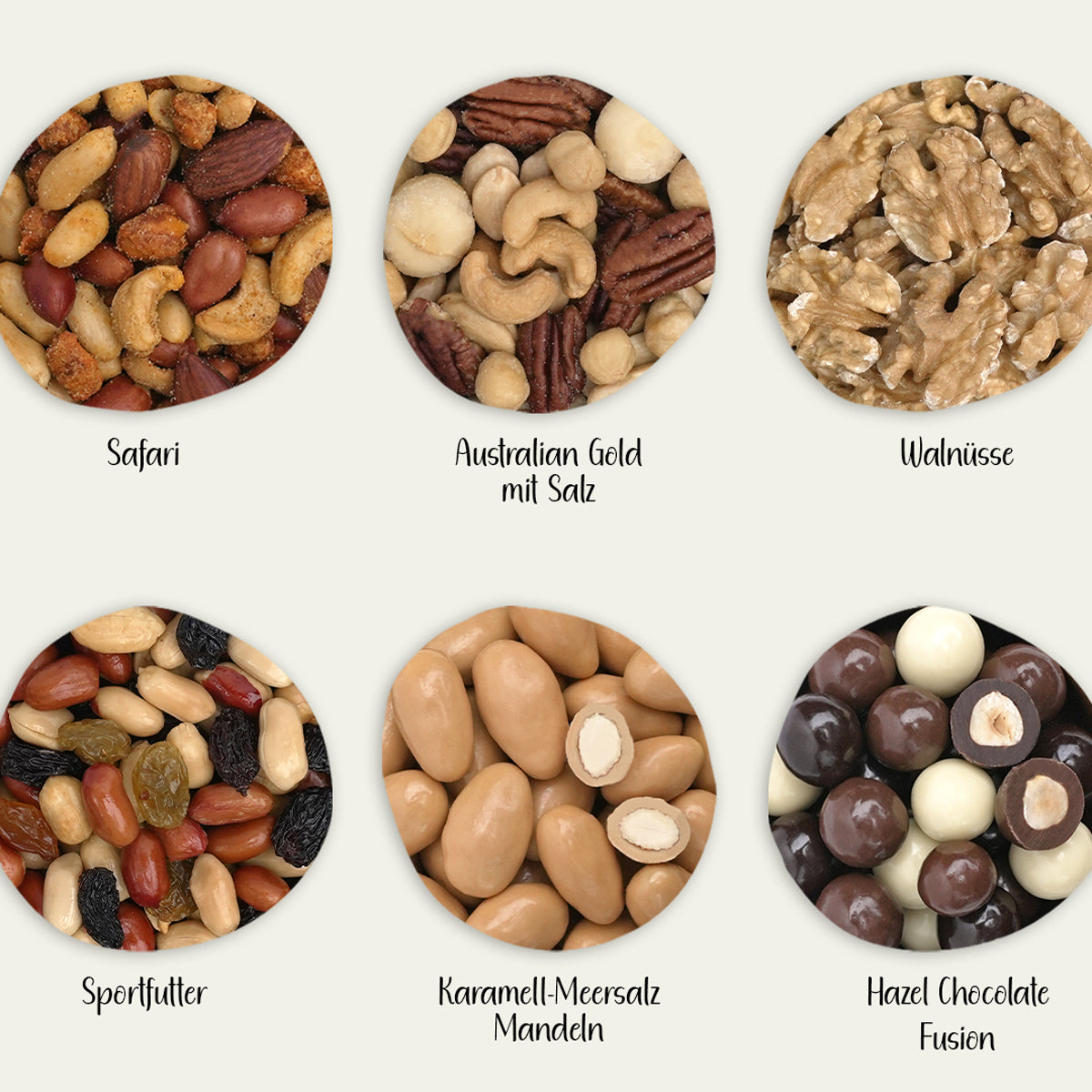 Best of Set–13 verschiedene Leckereien,u.a. Safari,Walnüssen,Sportfutter,Bananenchips, Beeriges KERNmüsli uvm.