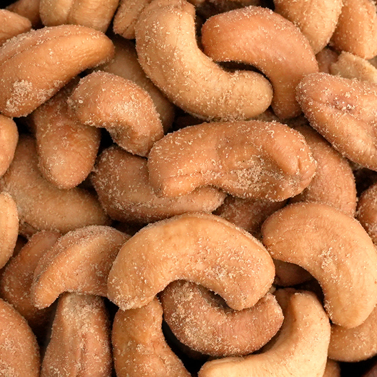 Nahaufnahme Cashews mit Trüffelgeschmack