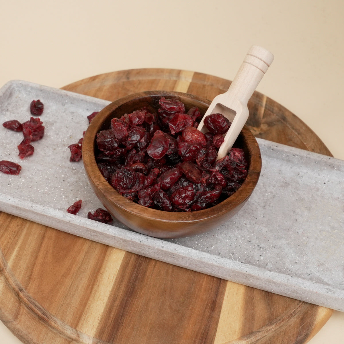 Cranberries – getrocknet, fruchtiger Energielieferant, perfekt als Snack oder im Müsli