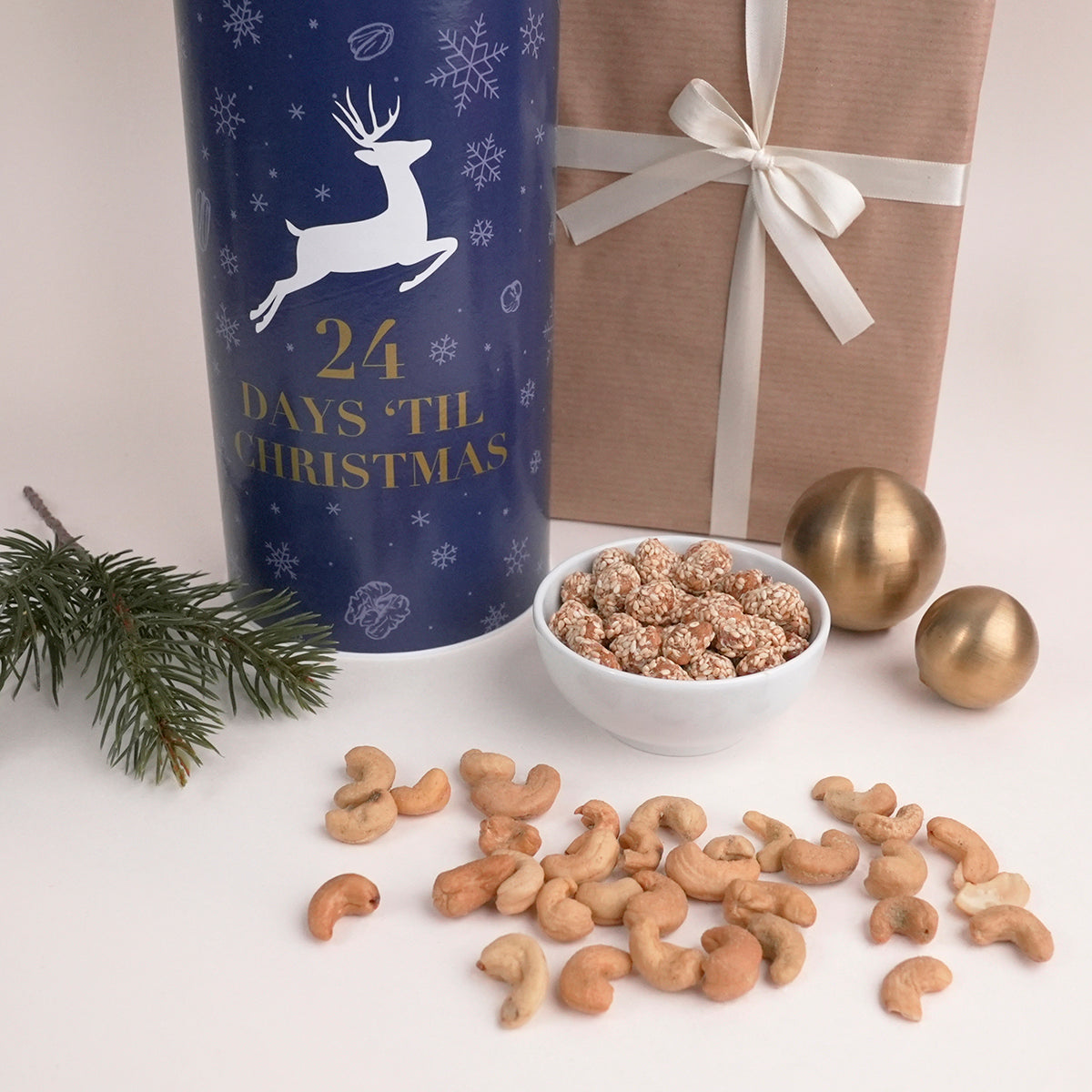 Dosen Adventskalender 2025 - Exklusive Nüsse & Nussmischungen