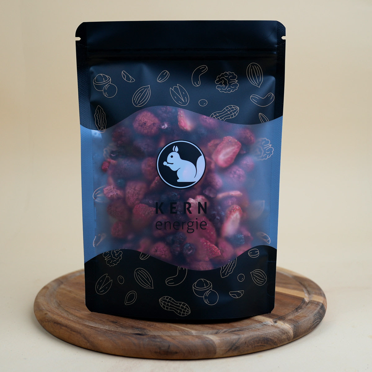 Beeren-Mix – 4 gefriergetrocknete Früchte