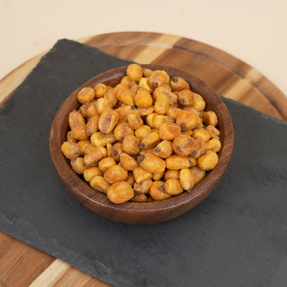 Geröstete Maiskörner-mit BBQ-Würzung, Crunch mit Geschmack, beste Qualität, Smokey BBQ-Note