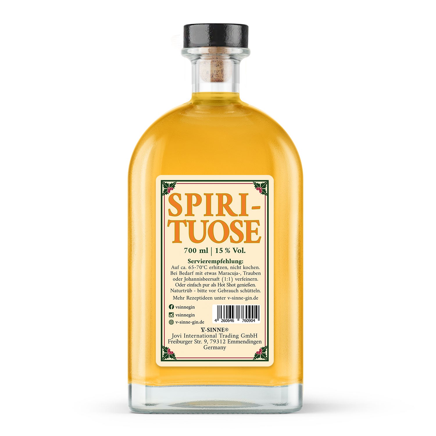 Glüh Gin - mit Orange, Zimt & Nelken