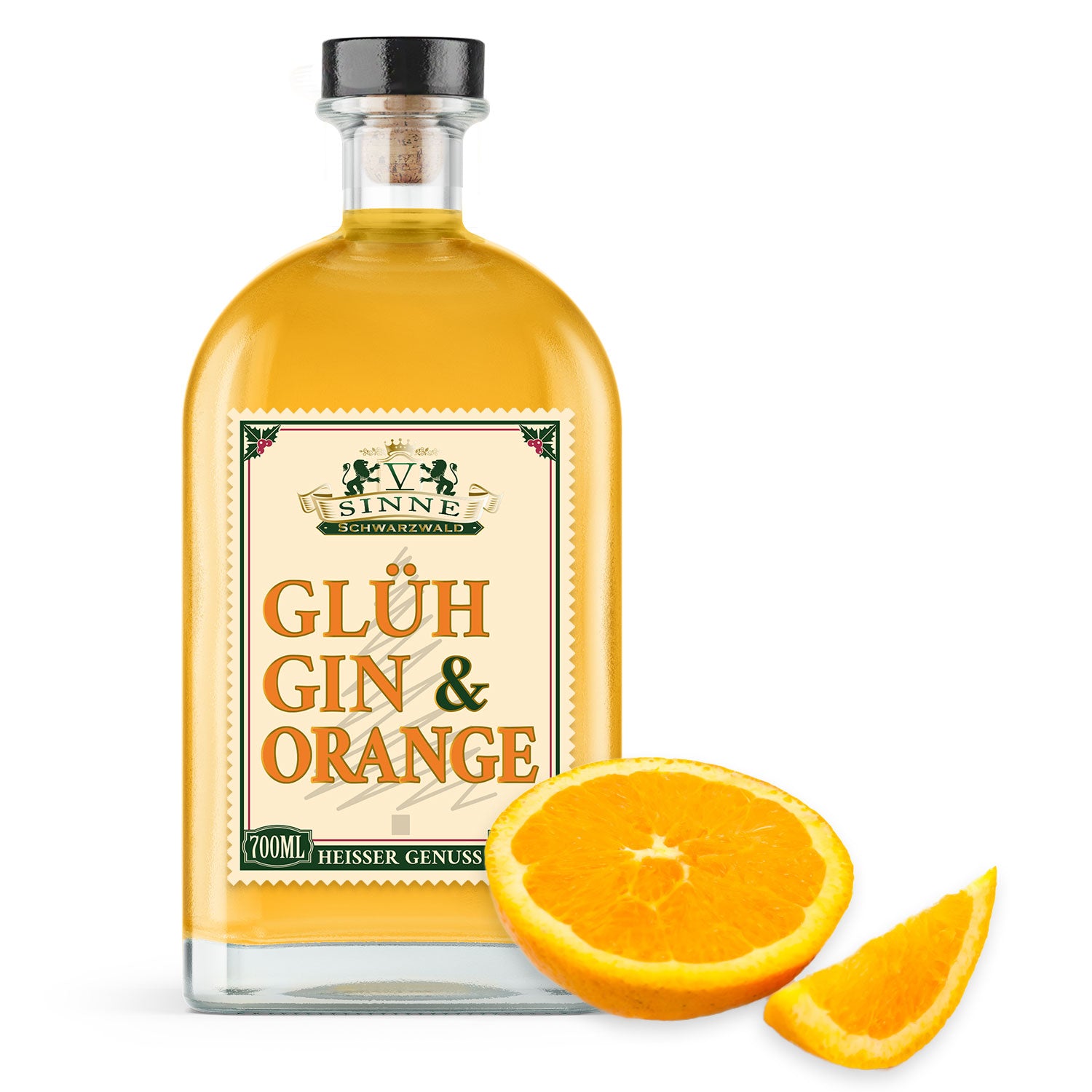 Glüh Gin - mit Orange, Zimt & Nelken