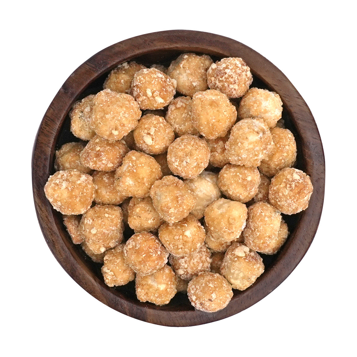 "gebrannte Hazelnut Balls" kandierte Haselnüsse umhüllt in feinen Haselnusssplittern