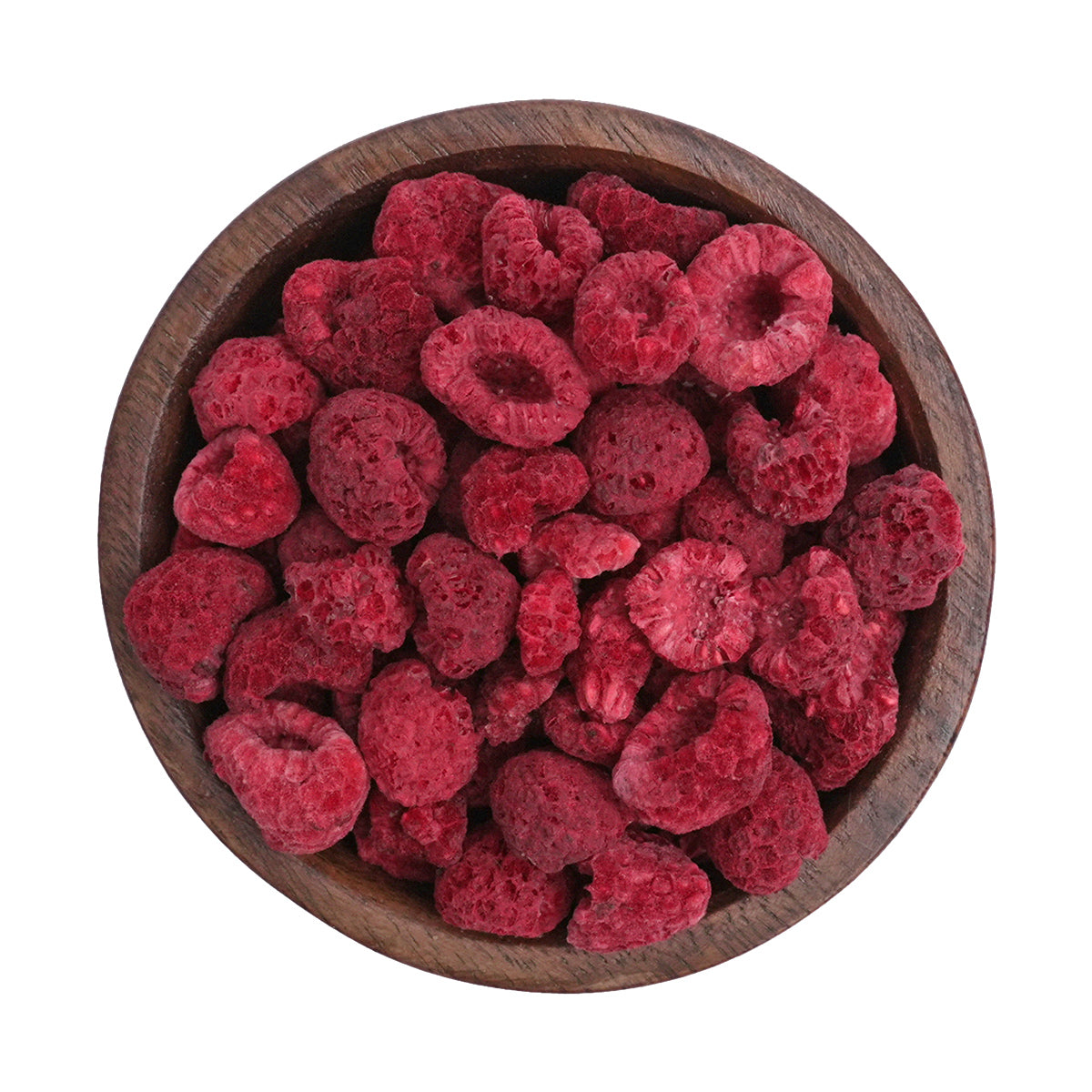 Hochwertige gefriergetrocknete Himbeeren