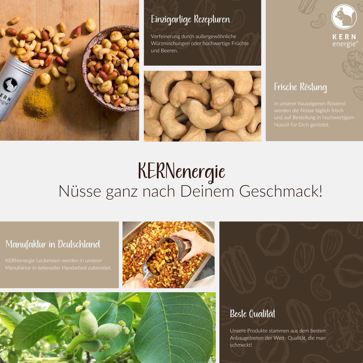 KERNenergie USPs schriftlich und bildlich dargestellt