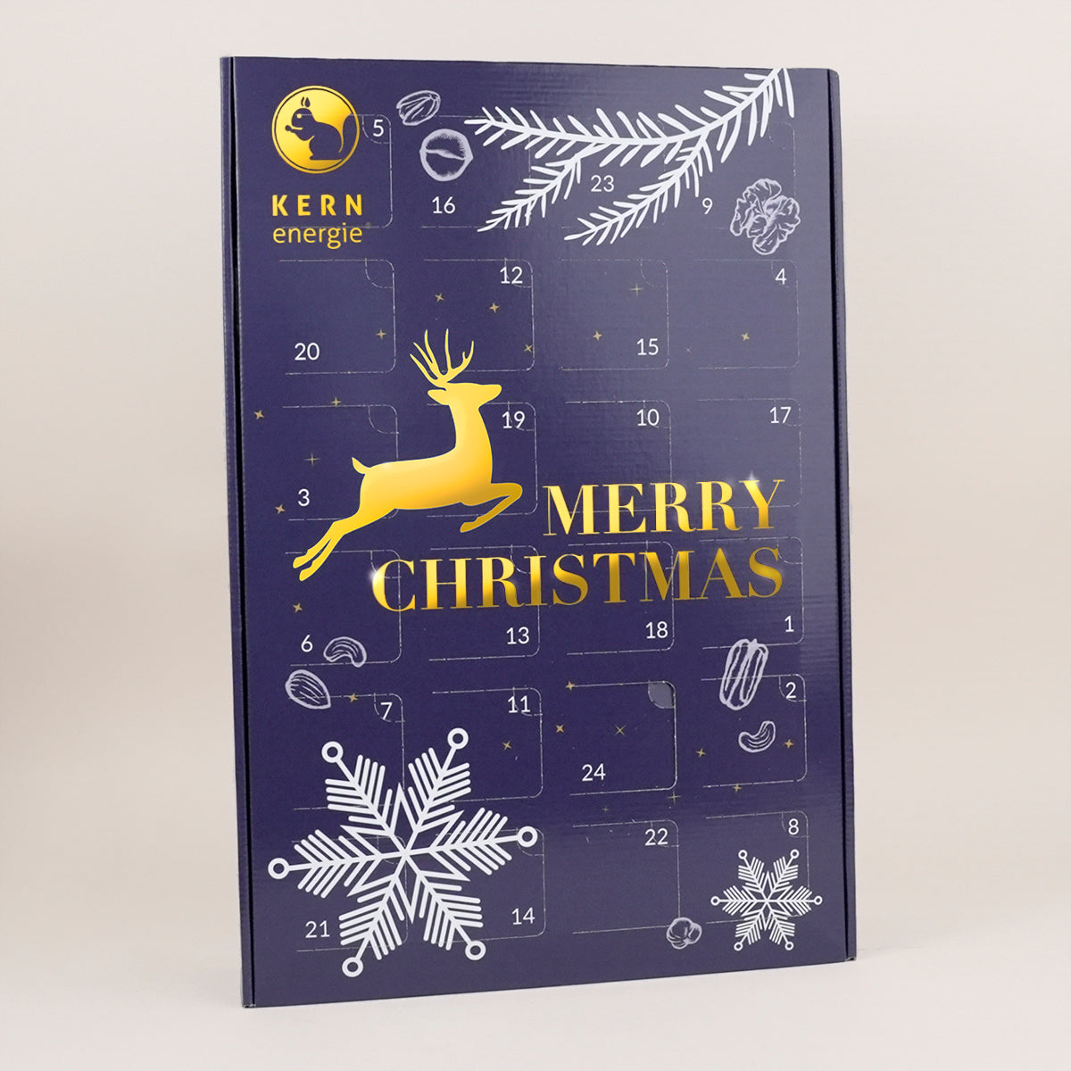 Premium Adventskalender 2025 - Exklusive Nüsse, Früchte & Nussmischungen