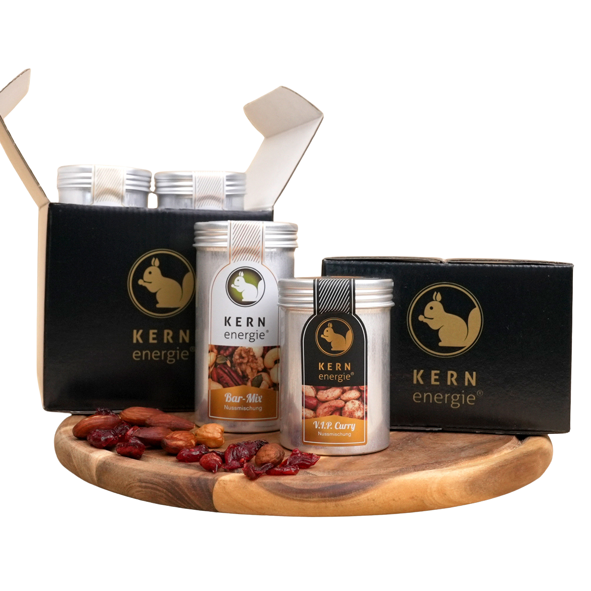 Nussfreund-Set – 8 Nuss- und Schoko-Mischungen
