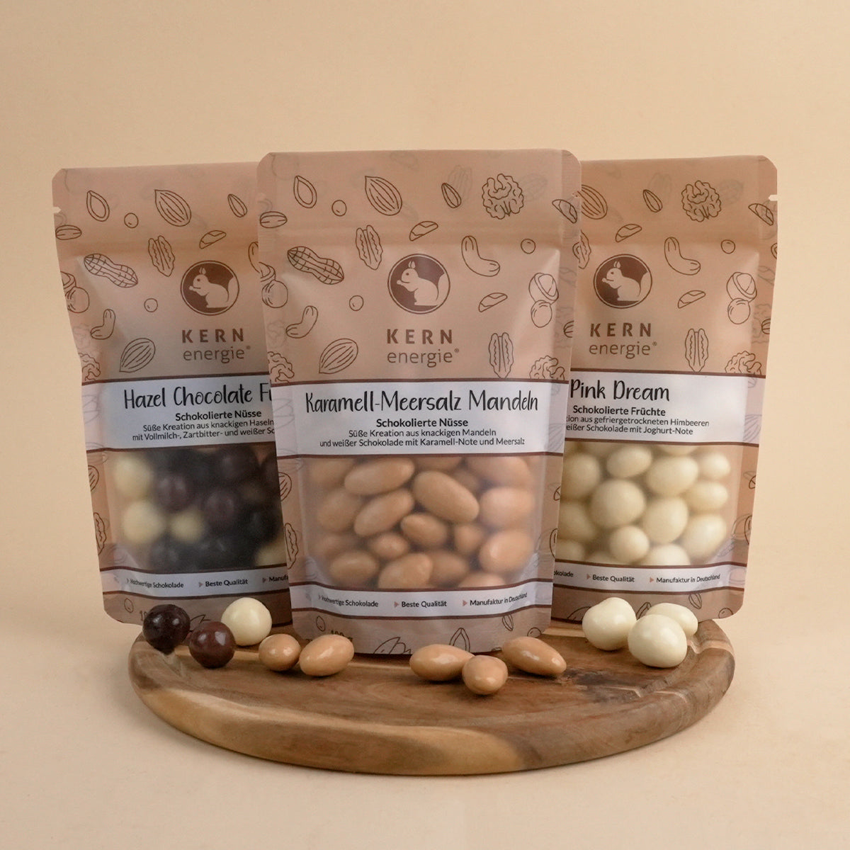 Schokoladiges Flowpack Bundle – 3 Schokomischungen