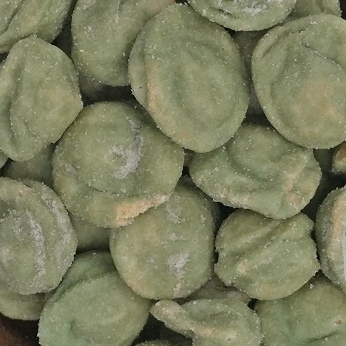 Wasabinüsse – Erdnüsse im Teigmantel mit Wasabi-Würzung