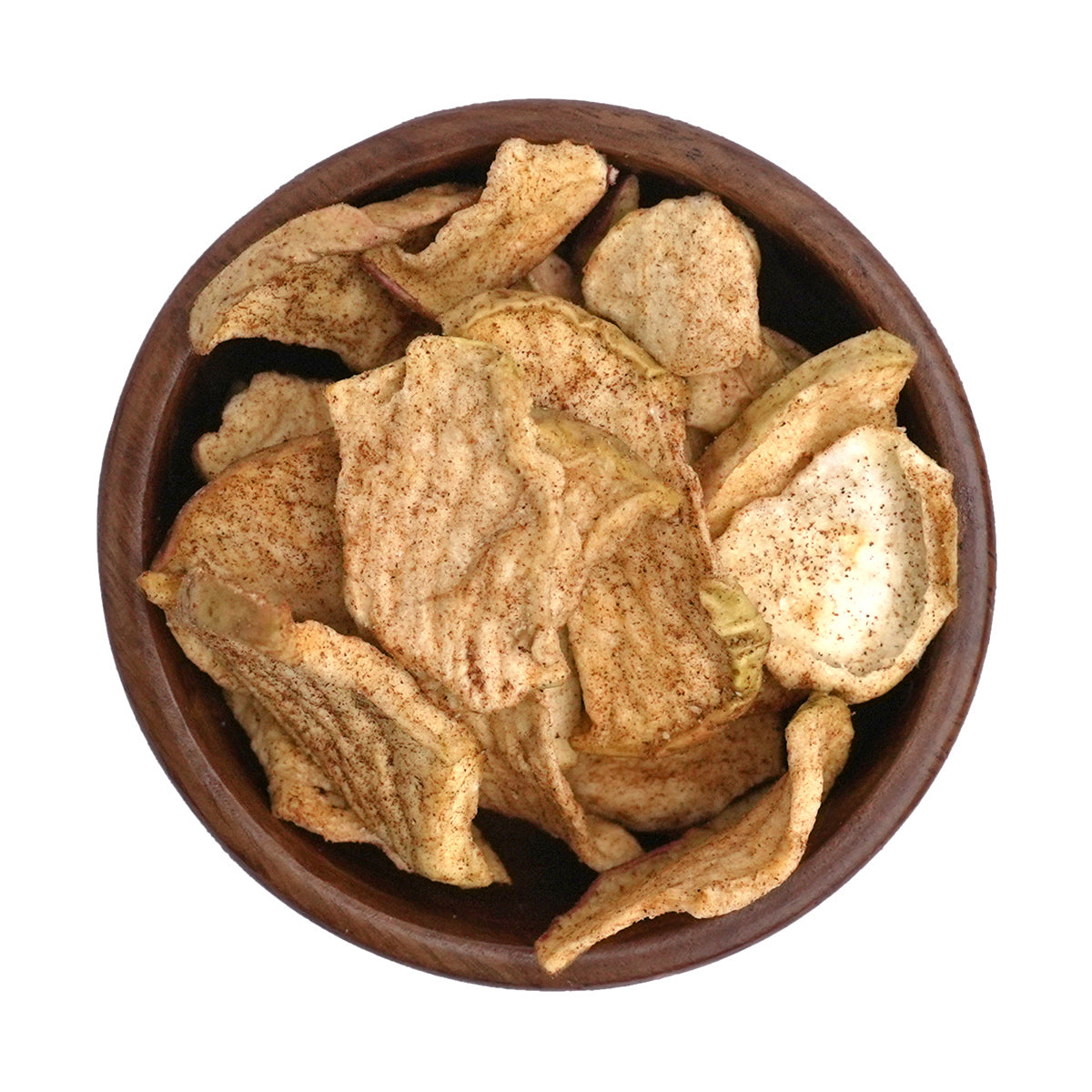 Zimtapfel-Chips-Getrocknete Apfelstückchen mit Zimt verfeinert