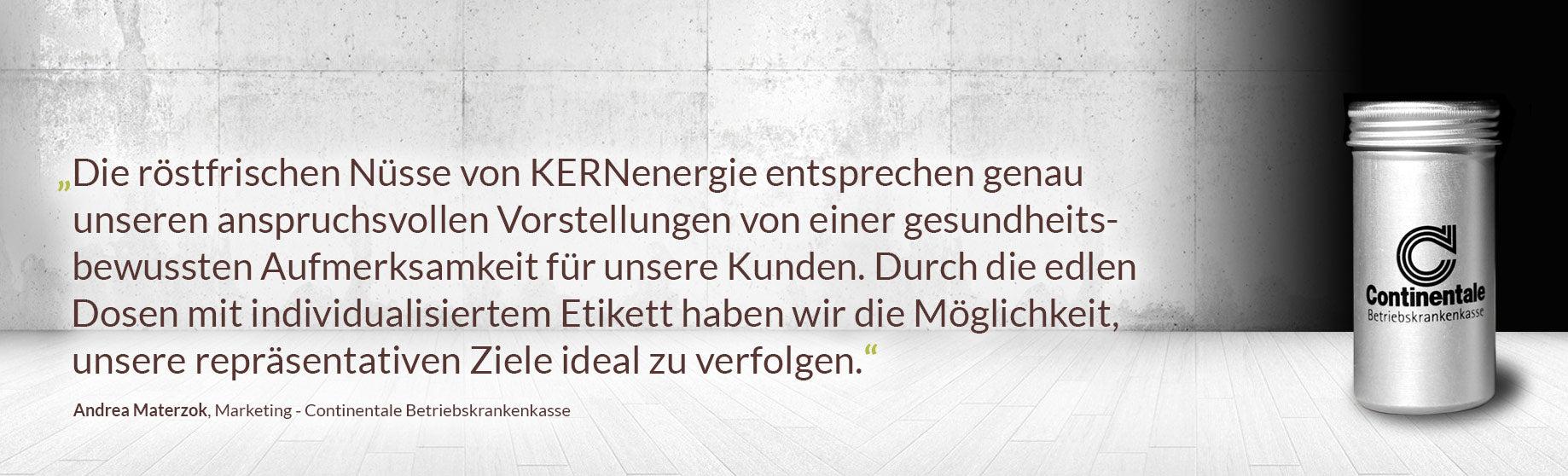 Werbegeschenk mit Nüssen und Snacks – positive Kundenrezension für hochwertiges Firmenpräsent