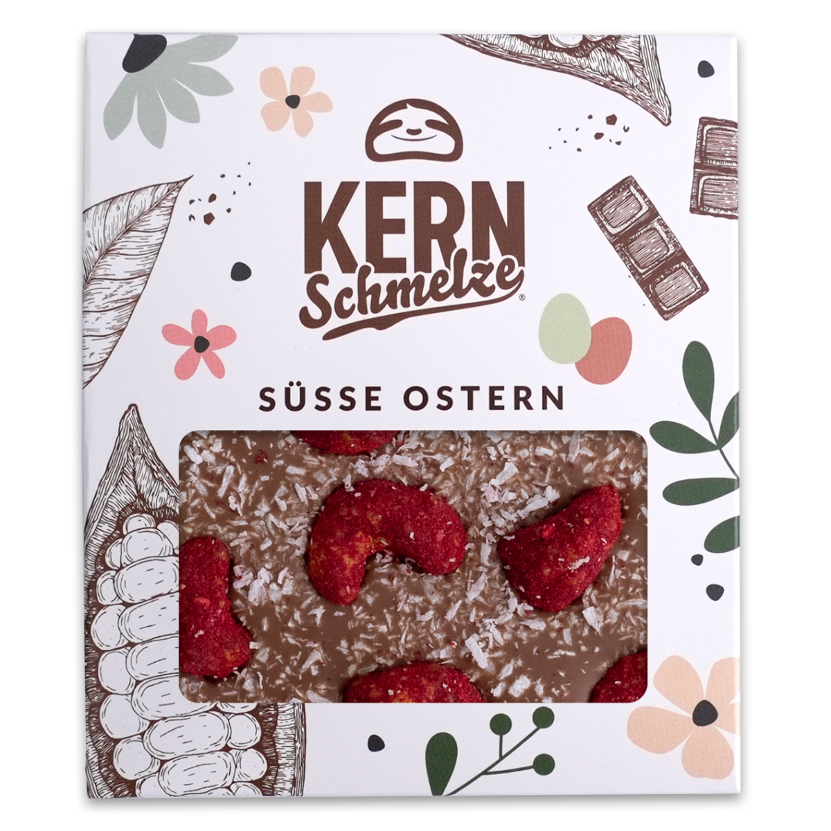 Schokoladentafel - Vollmilchschokolade mit Sweet Berry Cashews