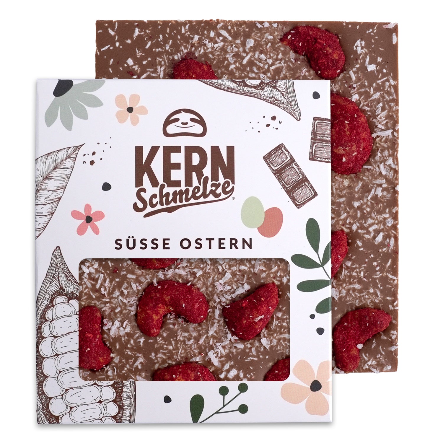 Schokoladentafel - Vollmilchschokolade mit Sweet Berry Cashews