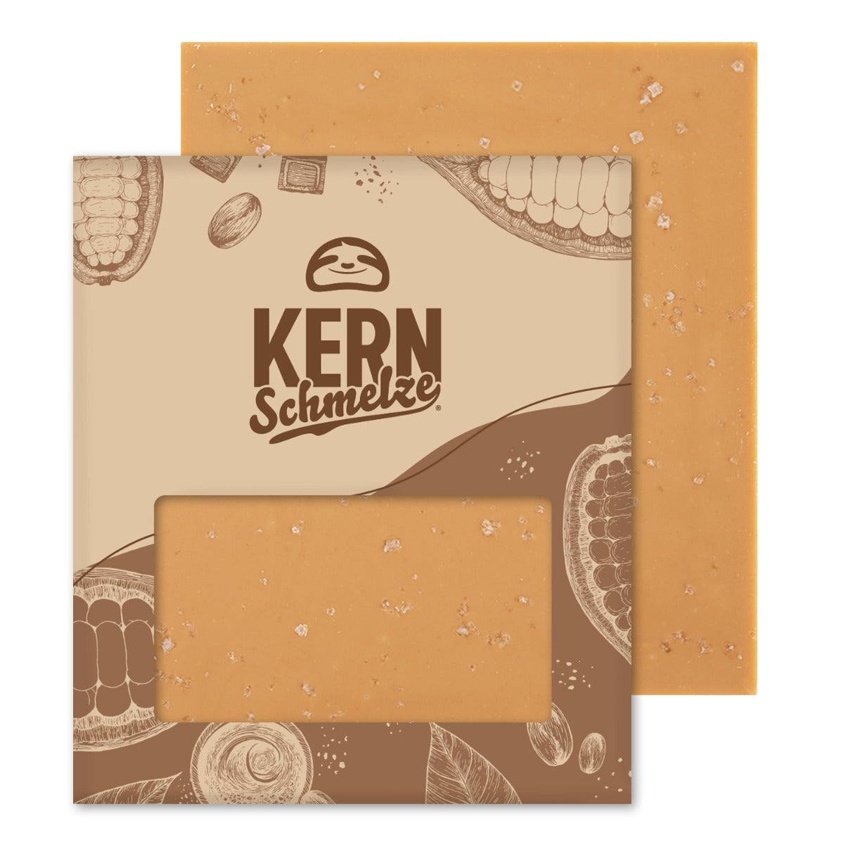Schokoladentafel - Karamellschokolade mit Fleur de Sel