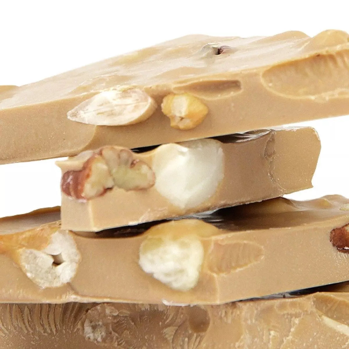 Bruchschokolde Karamellschokolade mit Nussmischung Australian Gold