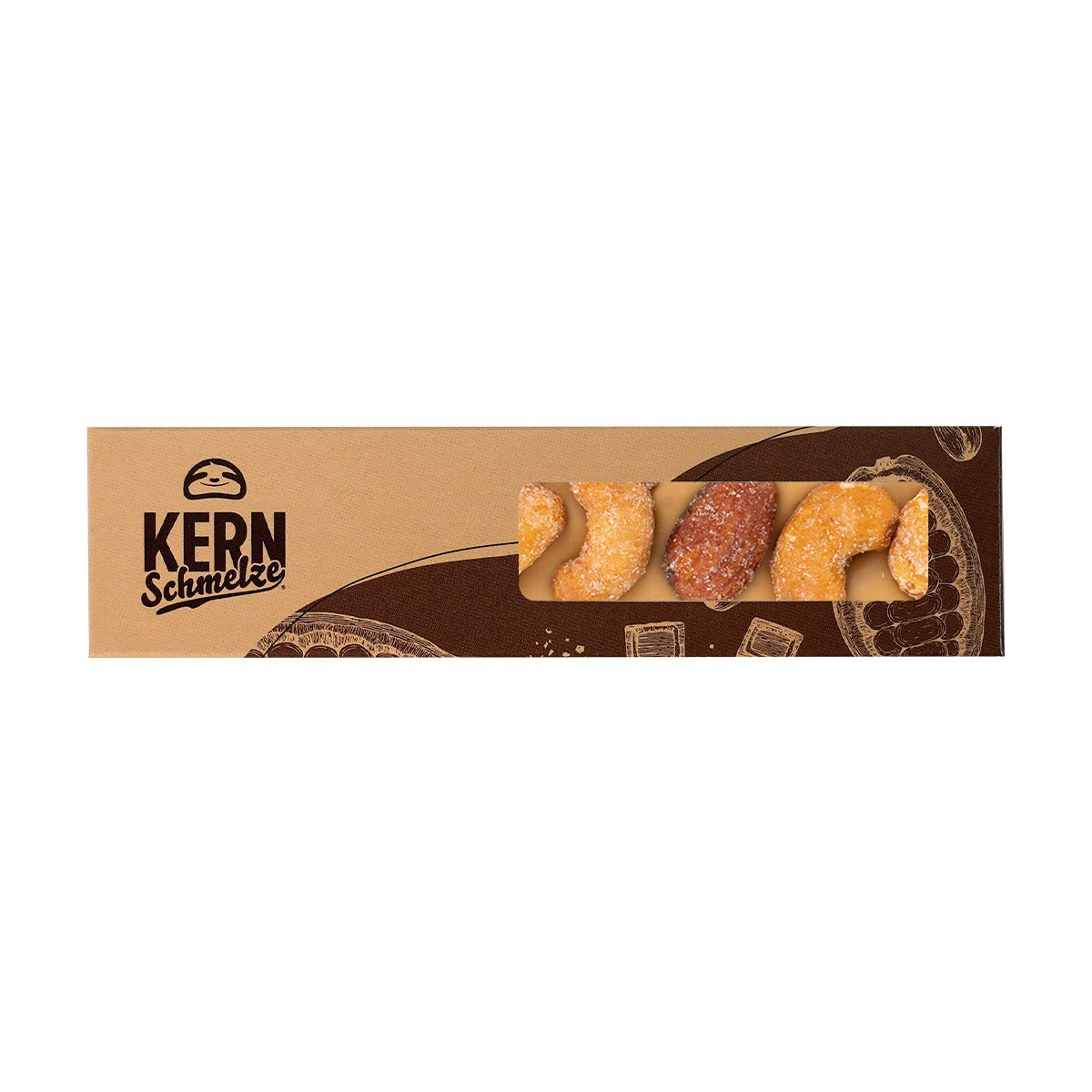 KERNschmelze Riegel Karamell Schokolade mit Nussmischung Sweet & Salty in edler Verpackung