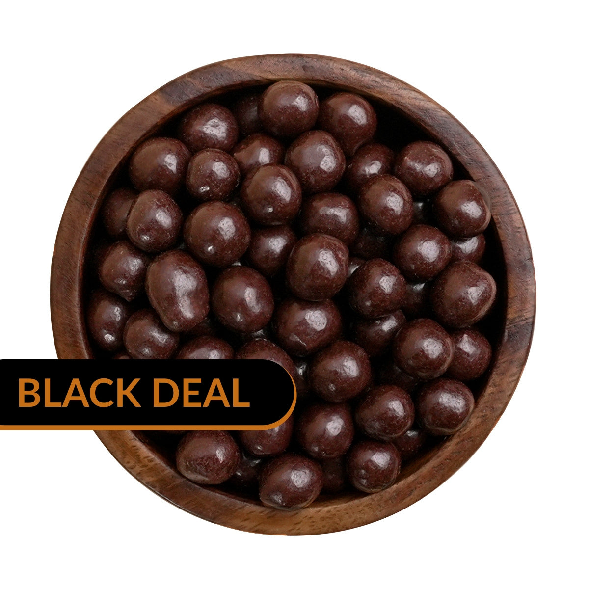 Schokolierte Kichererbsen - in Zartbitterschokolade