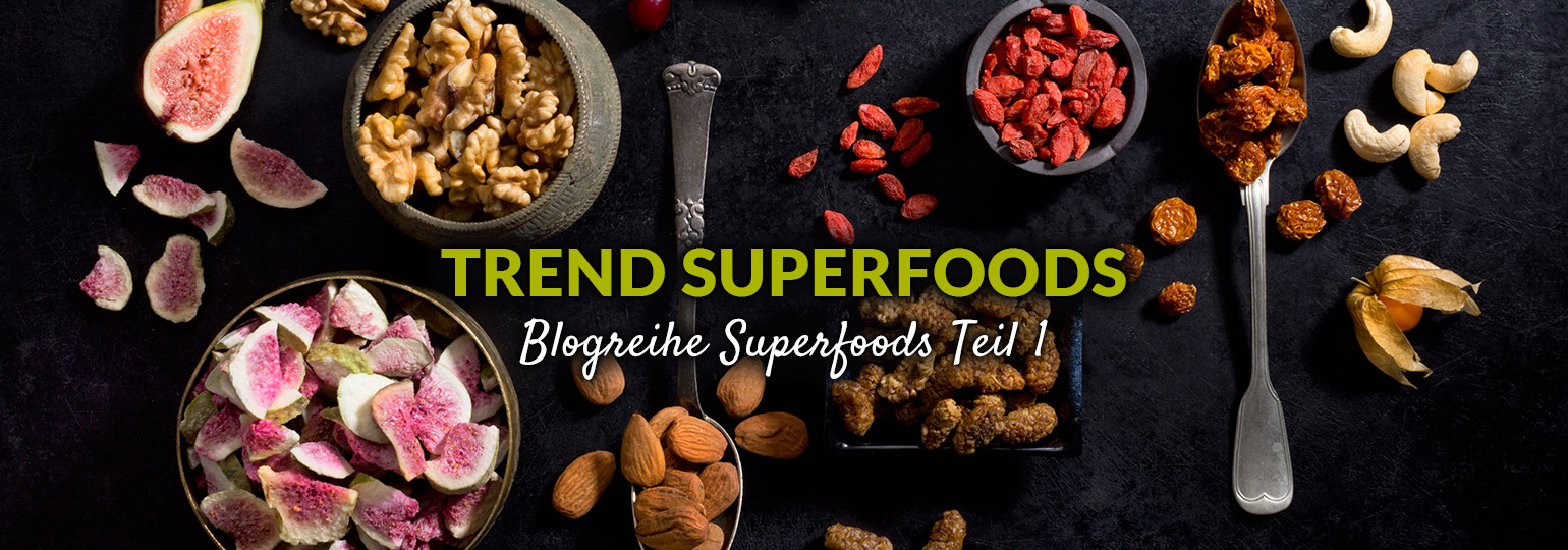 Superfood Beeren und Nüsse: Blogreihe Teil 1