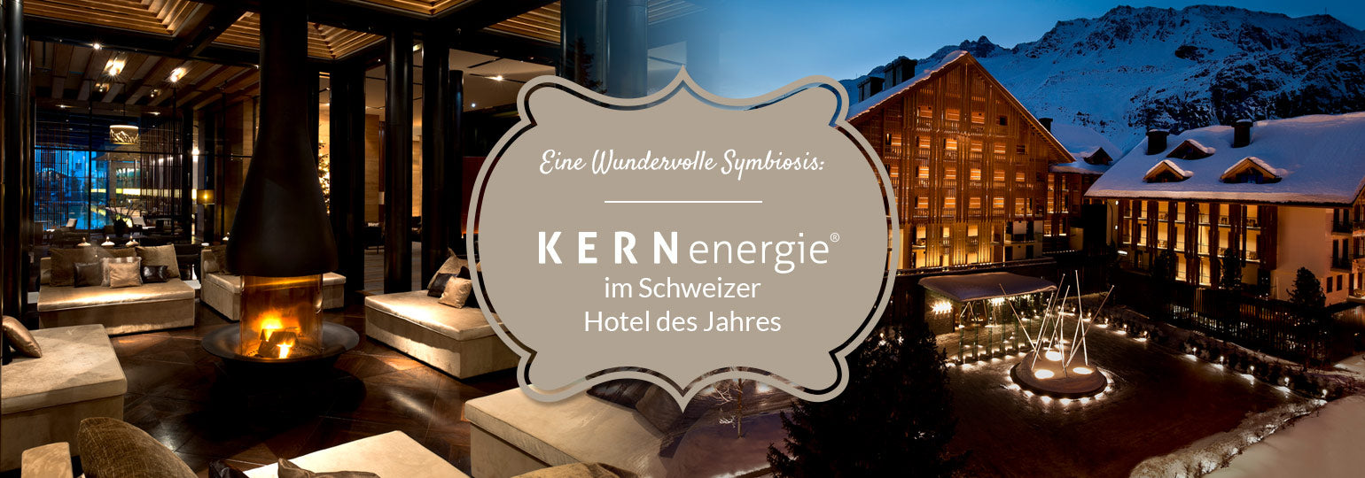 The Chedi Andermatt ausgezeichnet als Hotel des Jahres 2017 mit KERNenergie Gourmetnüssen im Luxushotel