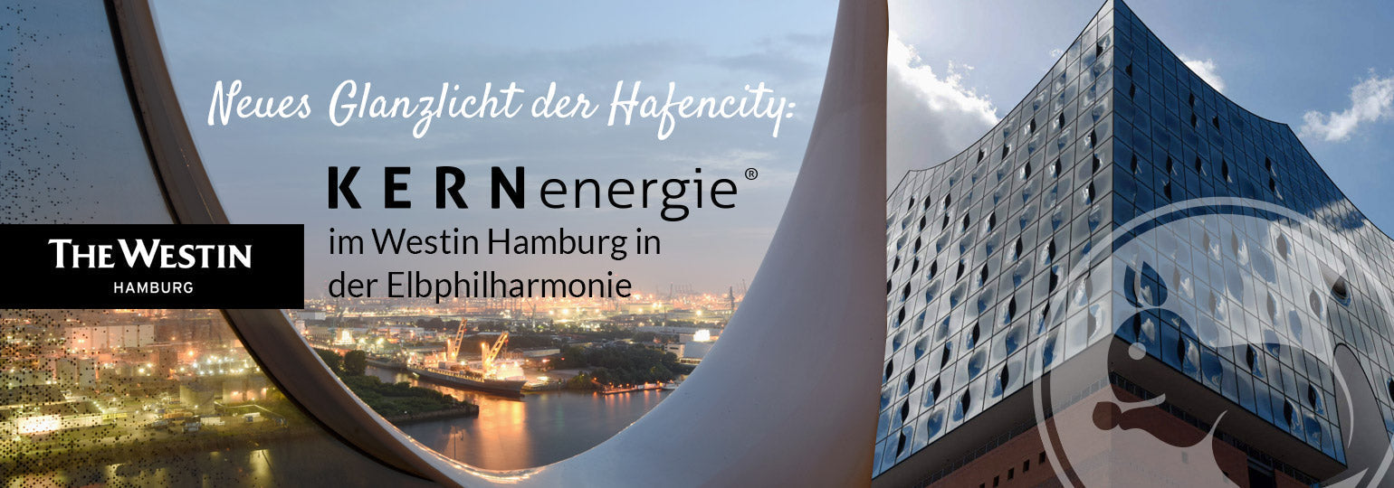 Westin Hamburg in der Elbphilharmonie mit KERNenergie als Partner für exklusive Gourmetnüsse in der Minibar