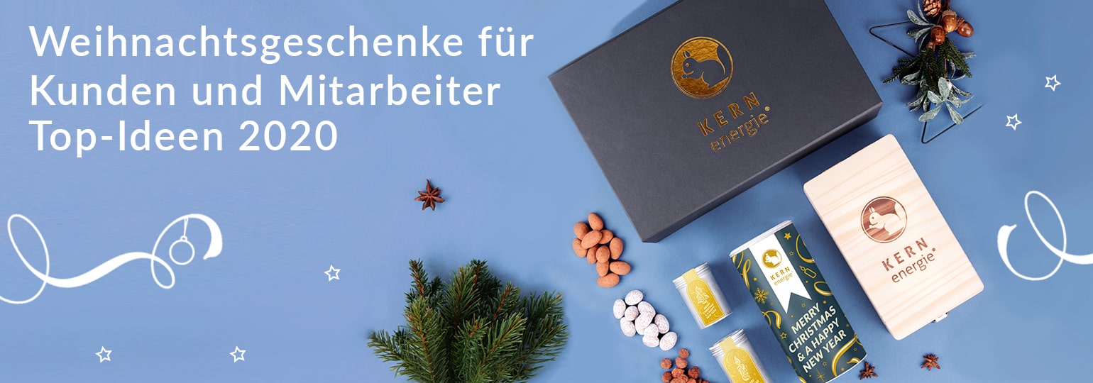 Weihnachtsgeschenke für Kunden und Mitarbeiter - Geschenkideen zu Weihnachten