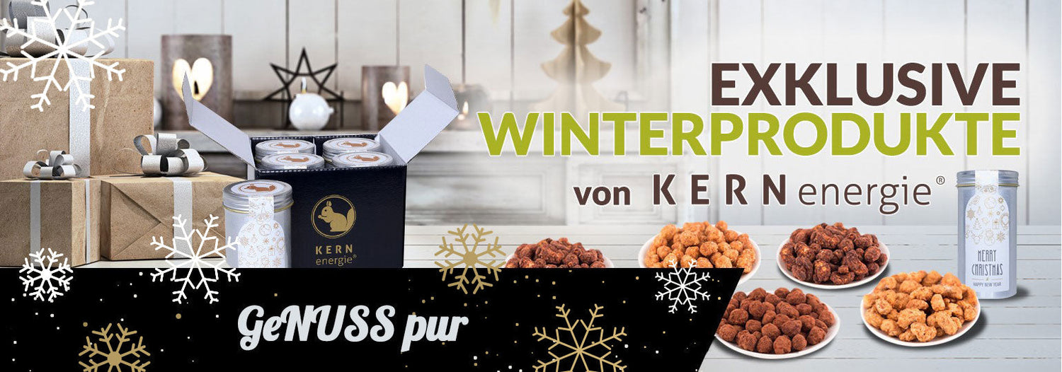 Exklusive Winterprodukte von KERNenergie an Ihrer Bar