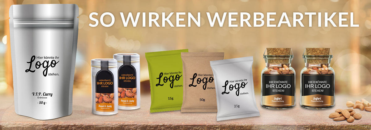 Werbeartikel mit Logo als hochwertige Werbegeschenke für Unternehmen