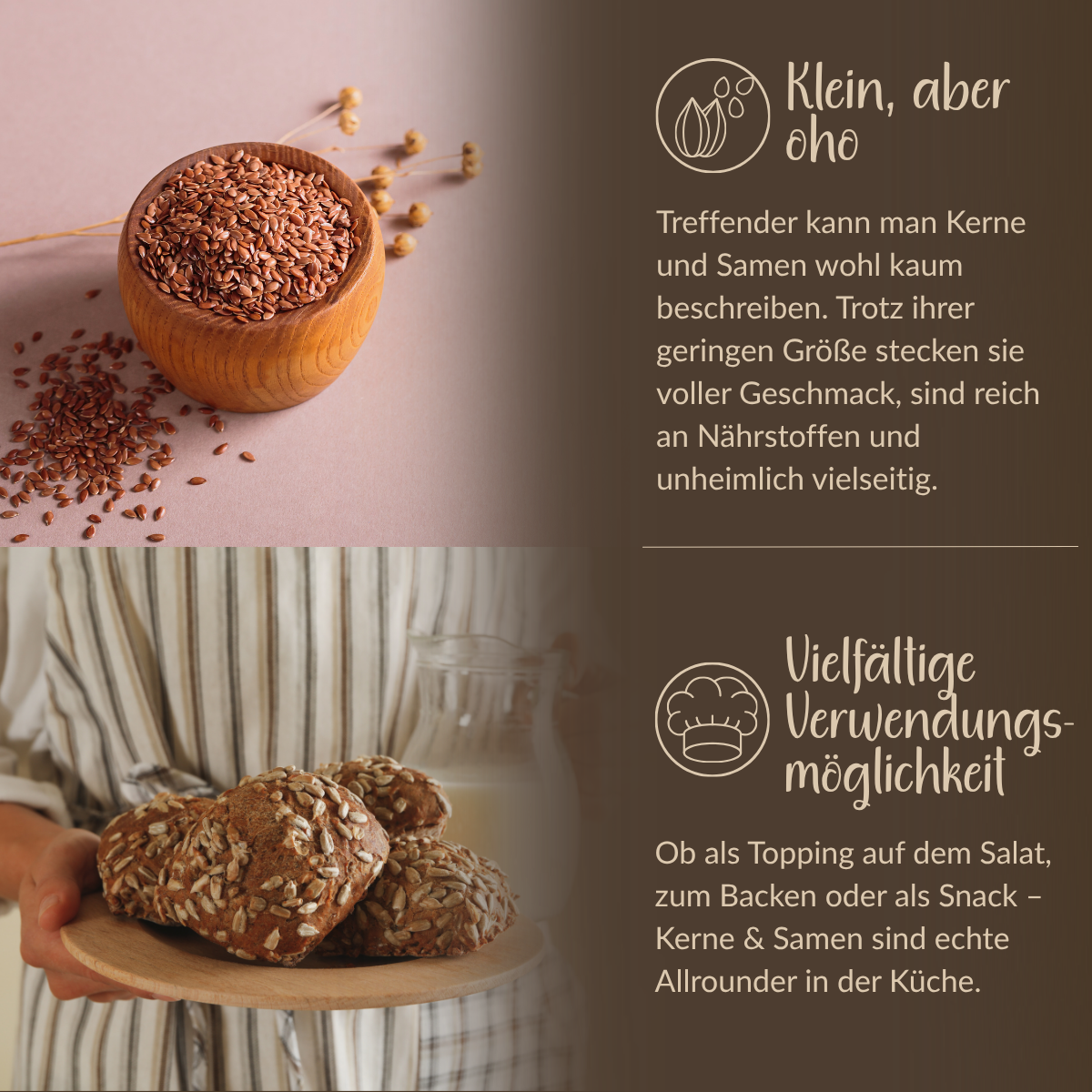 Sonnenblumenkerne - naturbelassen
