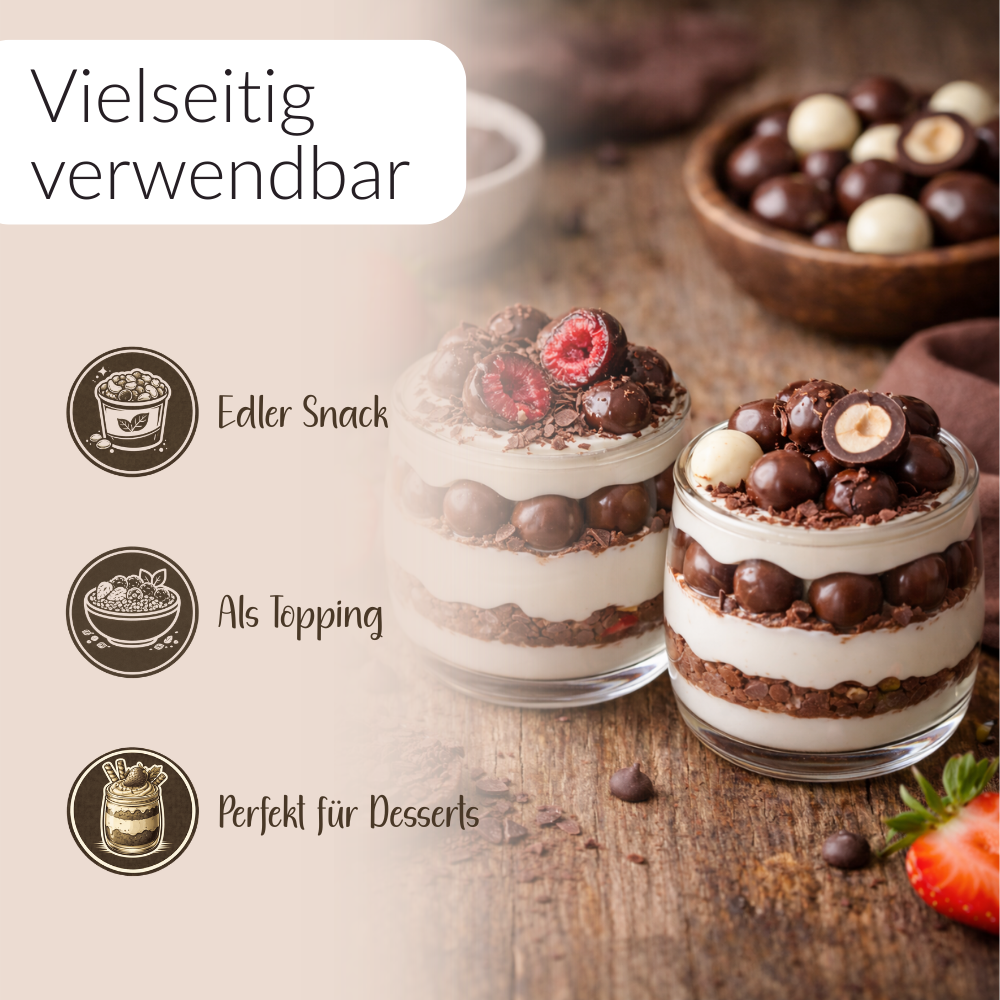 Sweet Bullet – Erdbeeren in Vollmilchschokolade