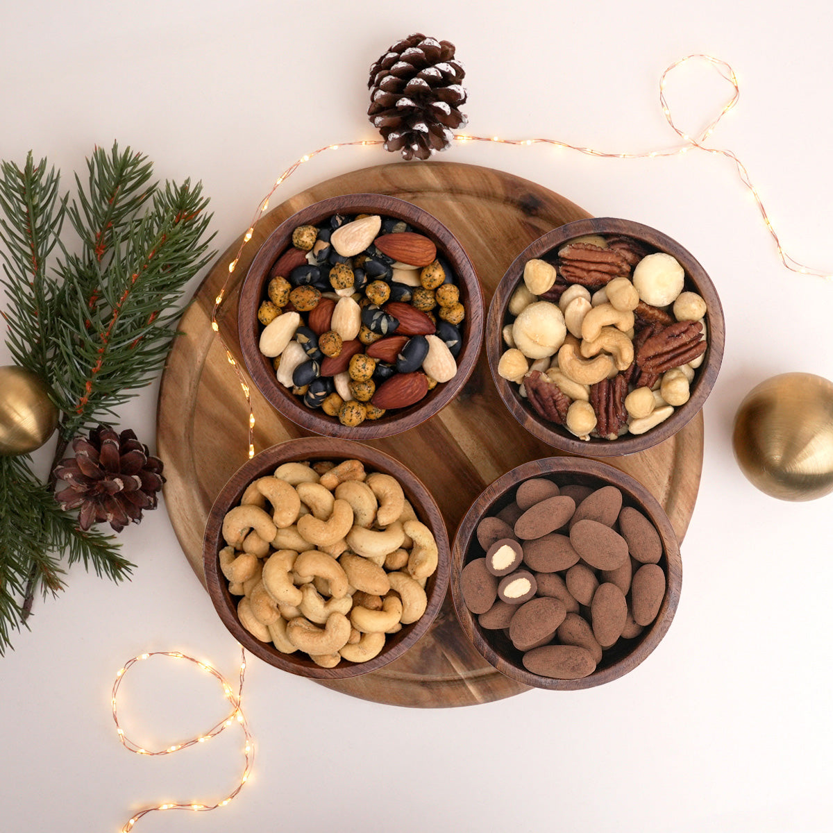 Premium Adventskalender 2025 - Exklusive Nüsse, Früchte & Nussmischungen
