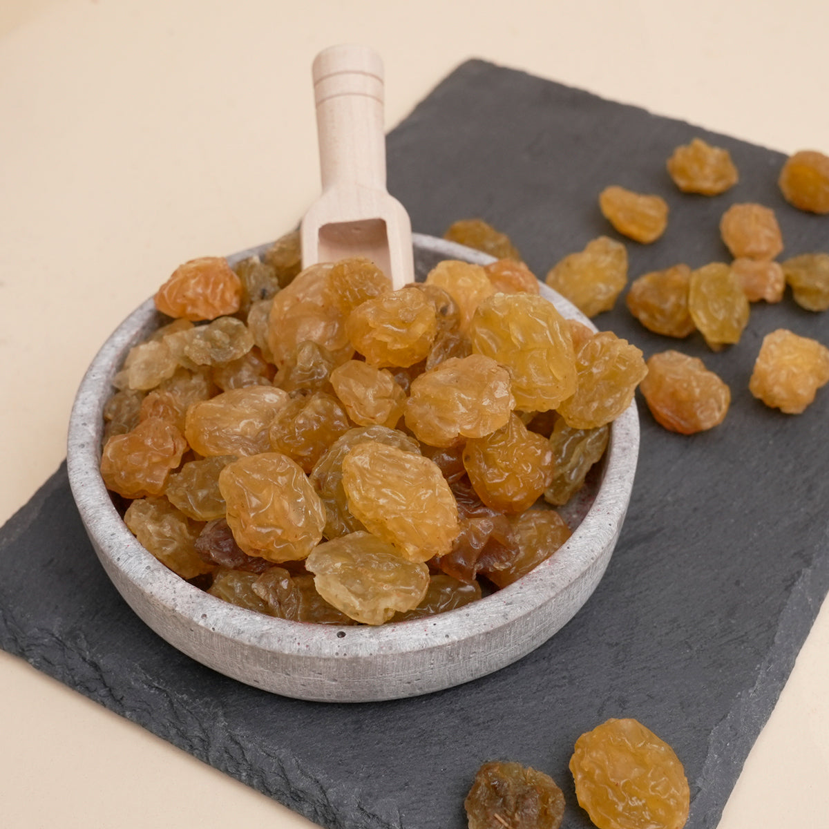 Rosinen – gelb und groß