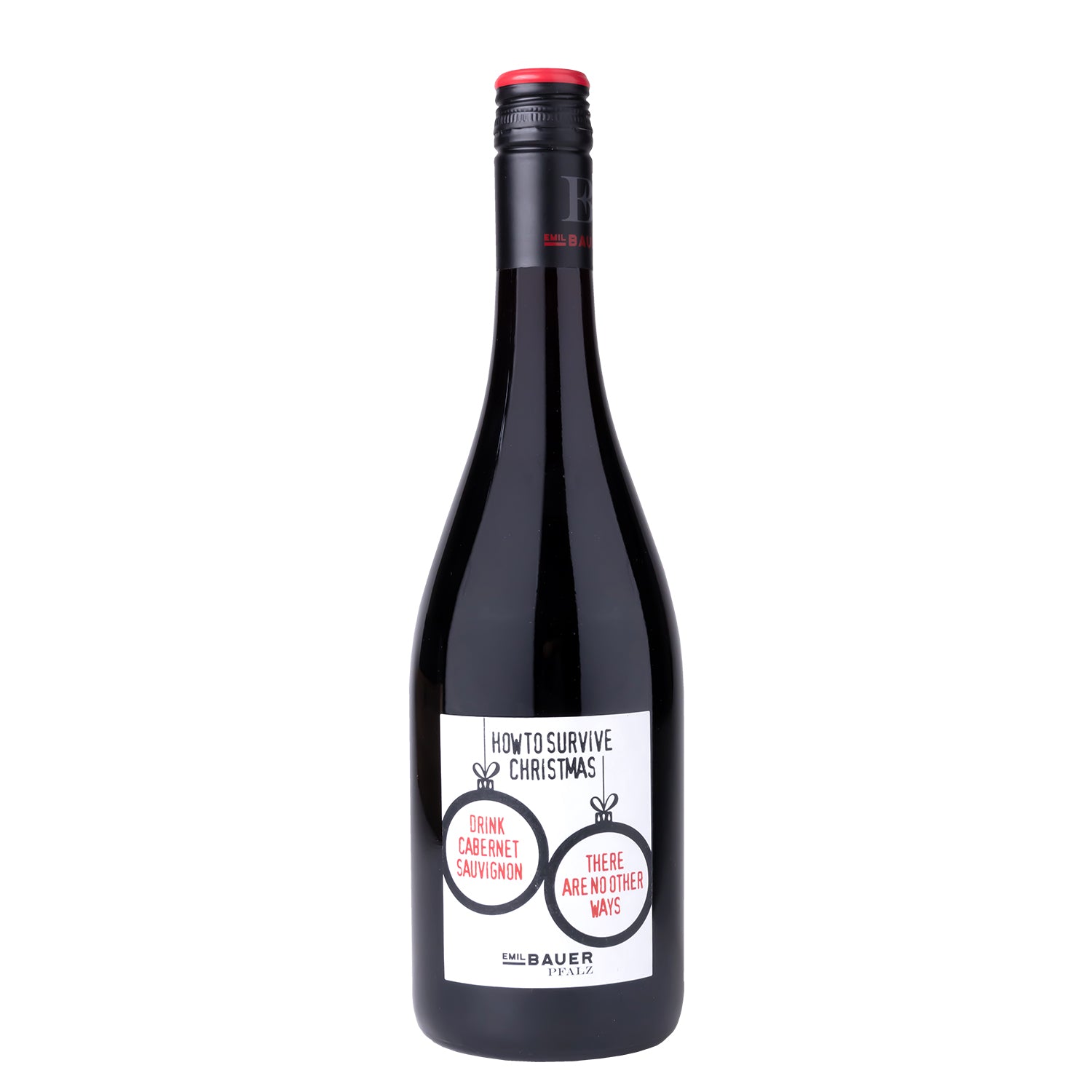 "How to Survive Christmas" Rotwein