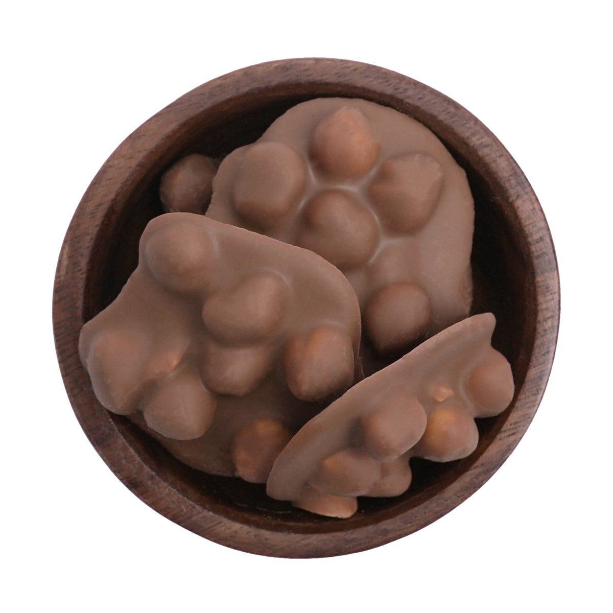 Nussberge Haselnuss Piemont – in Schweizer Schokolade - 200g / KE Design