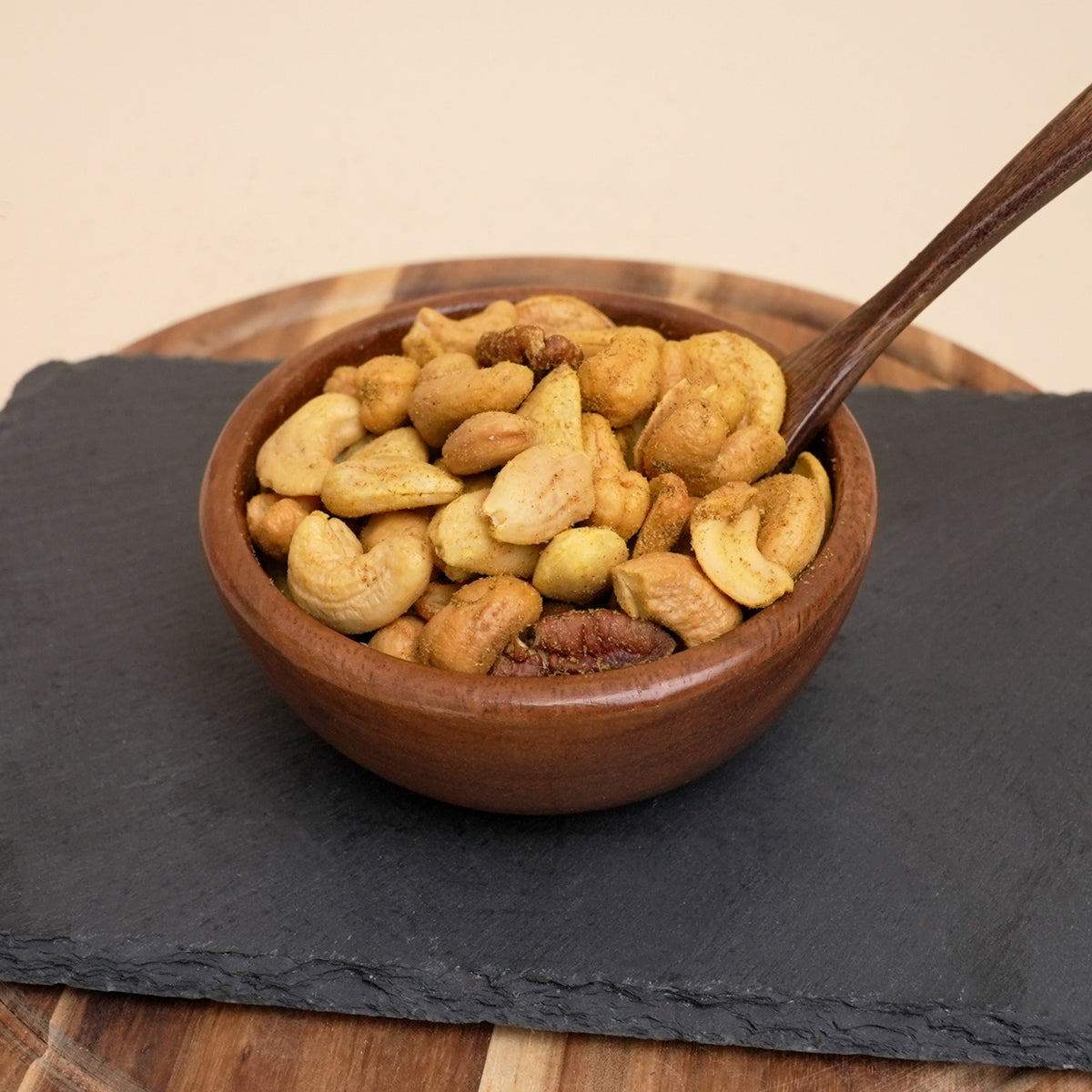 Marrakesch-Mix – Cashews, Pekannüsse und blanchierte Mandeln mit marokkanischer Würze