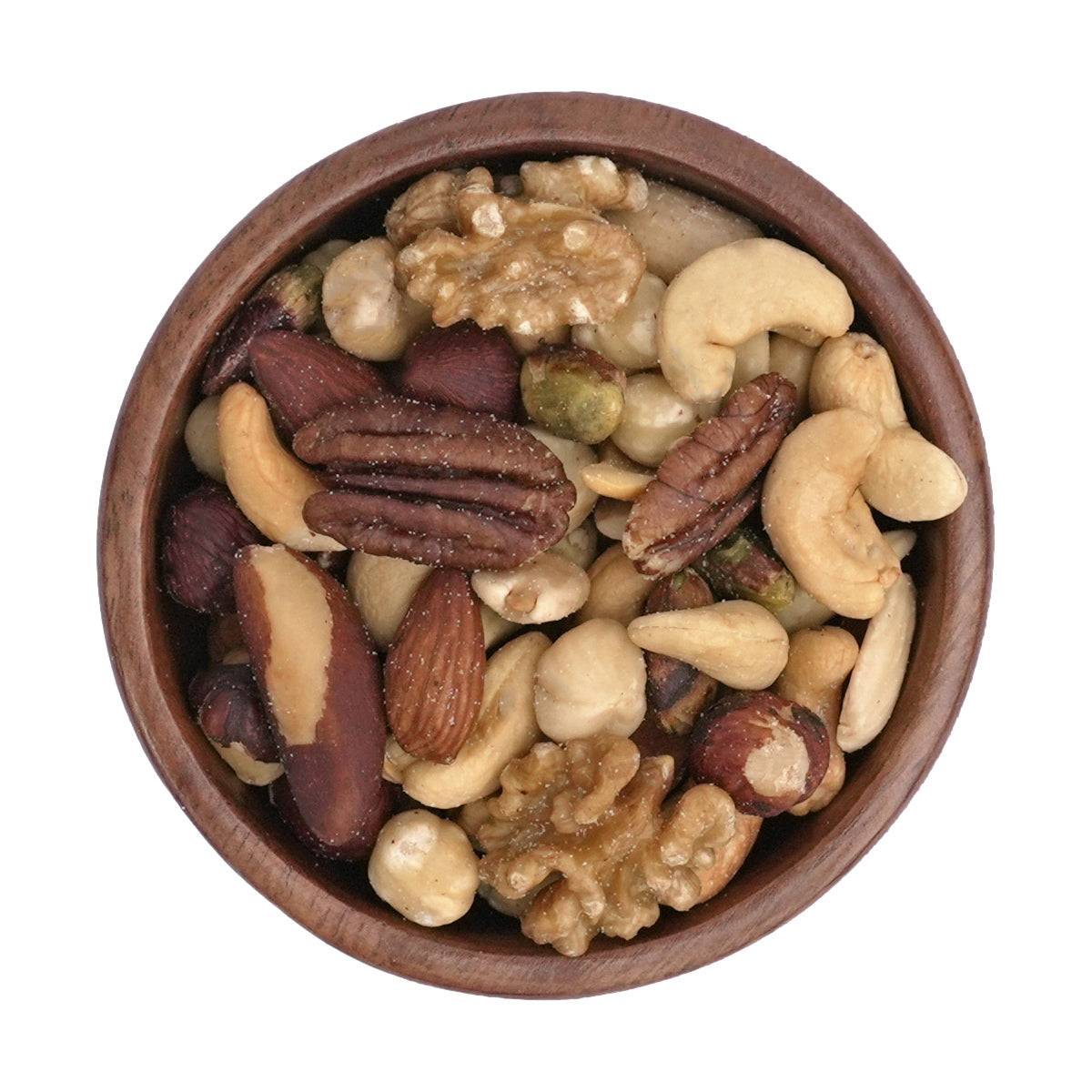 Nussmischung "Melange Royal" Cashews, Haselnüsse, Mandeln, Pistazien, Walnüsse, Pekannüsse und Paranüsse