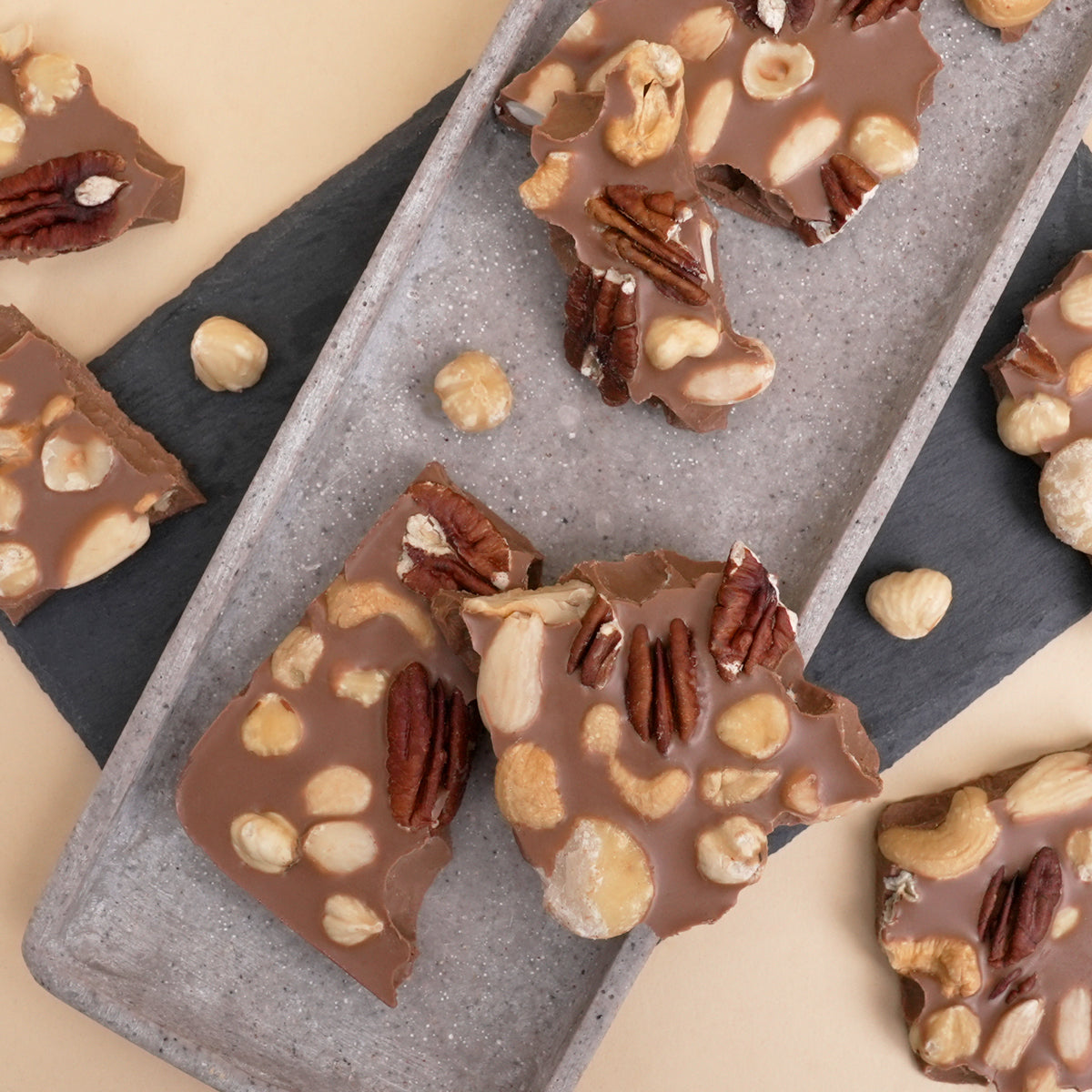 Bruchschokolade – Schweizer Schokolade mit Australian Gold