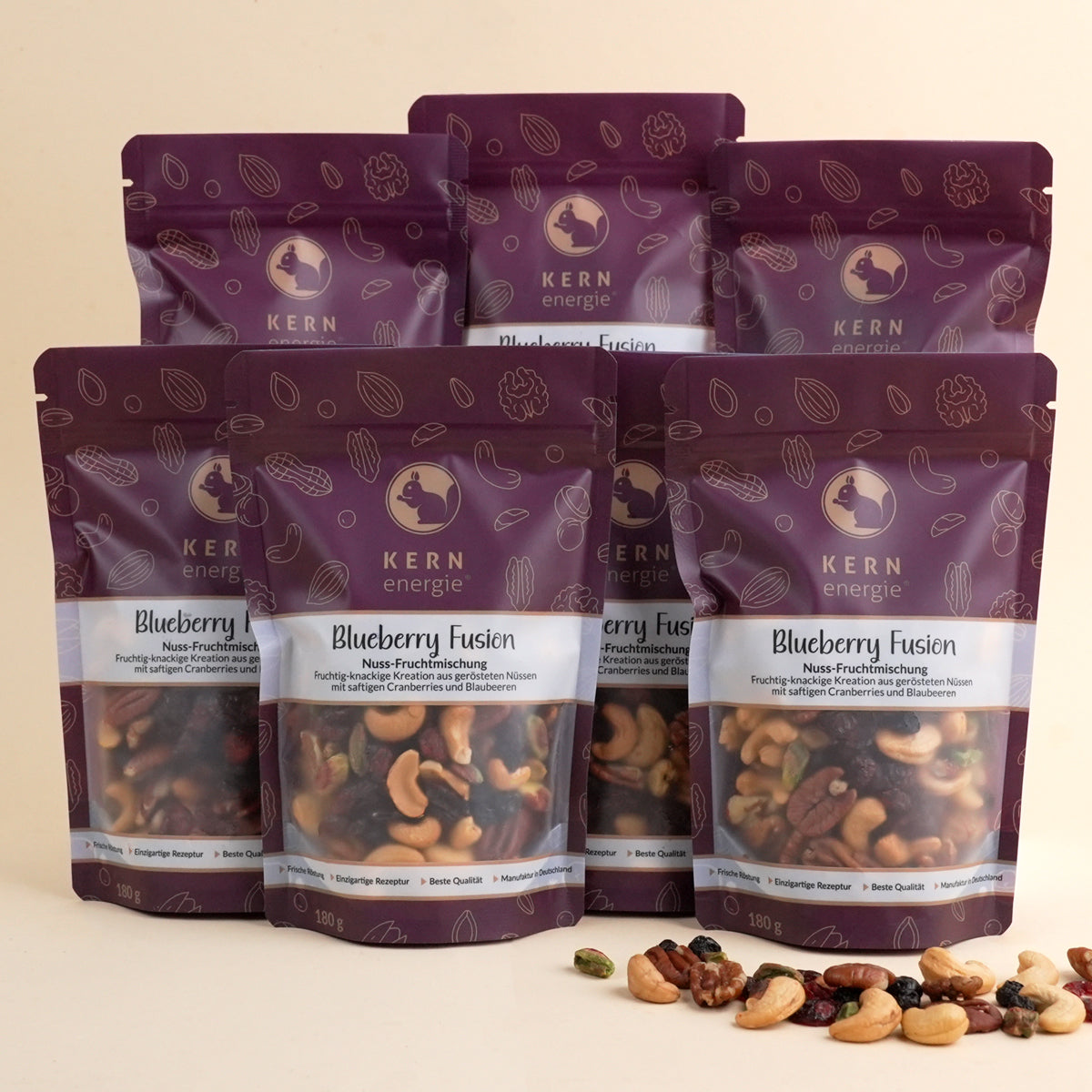 7 Verpackungen des Artikels "Blueberry Fusion"