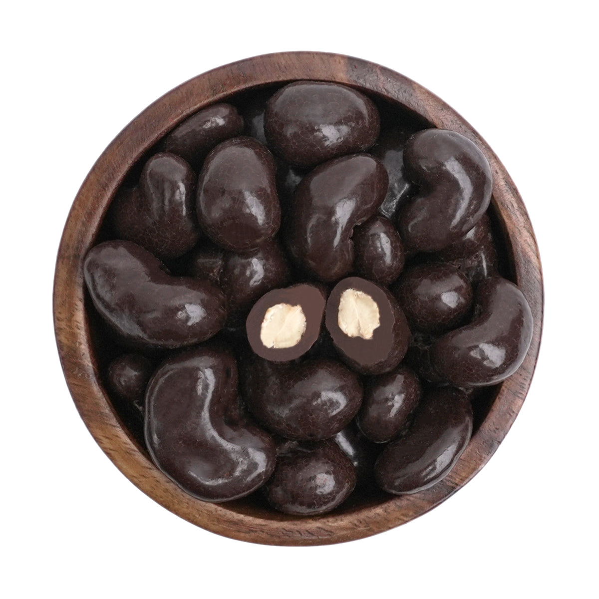 "Zartbitter Cashews" Cashewkerne umhüllt in edler Zartbitterschokolade