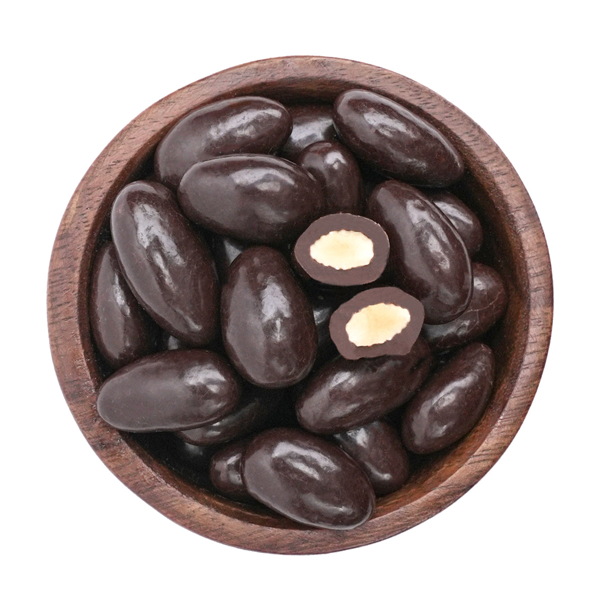 Schokolierte Mandeln – in Zartbitterschokolade - 200g / KE Design